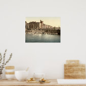 イギリス・ヨークシャー州ブリディントン・ハーバーI ポスター (キッチン)