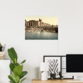 イギリス・ヨークシャー州ブリディントン・ハーバーI ポスター (ホームオフィス)