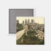 イギリス，ヨークシャー，ヨークI マグネット (正面/裏面)