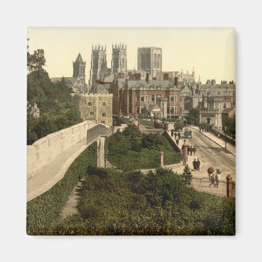 イギリス，ヨークシャー，ヨークI マグネット (正面)