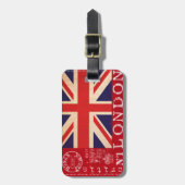 イギリス ラゲッジタグ (正面縦)