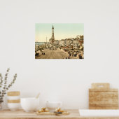 イギリス，ランカシャー，ブラックプール・プロムナード ポスター (キッチン)