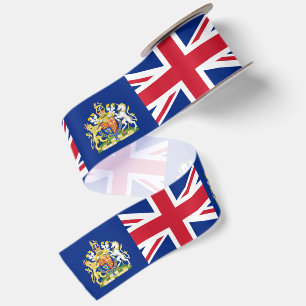 イギリス リボン, エンブレム, 英国, 英国旗 サテンリボン