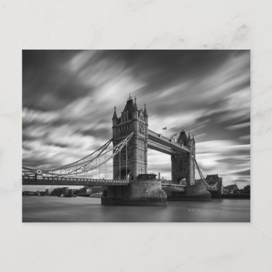 イギリス，ロンドンのプール ポストカード (正面)