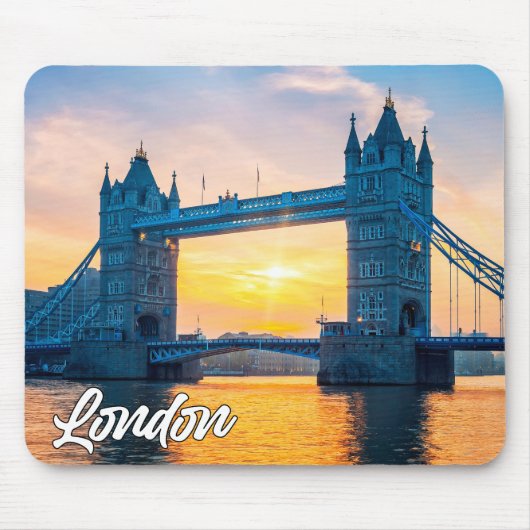 イギリス，ロンドンの日統一された没 マウスパッド (正面)