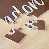 イギリス，ロンドンの美しい街 ジグソーパズル (側面)