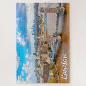 イギリス，ロンドンの美しい街 ジグソーパズル (縦)