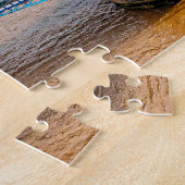 イギリス，ロンドンの美しい街 ジグソーパズル (側面)