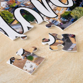 イギリス，ロンドンの美しい街 ジグソーパズル (側面)