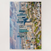 イギリス，ロンドンの美しい街 ジグソーパズル (縦)