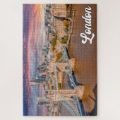 イギリス,ロンドンの美しい街 ジグソーパズル (縦)