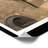 イギリス、ロンドンの警備員（ビーフェーター） ポスター (角)