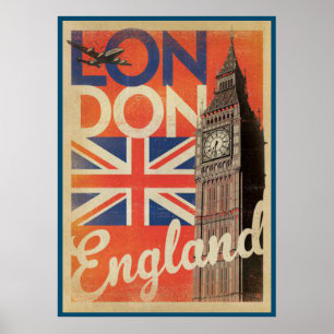 イギリス、ロンドン。 イギリス ポスター