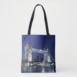イギリス, ロンドン, タワーブリッジ 3 トートバッグ