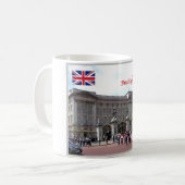 イギリス - ロンドン - バッキンガム宮殿 - コーヒーマグカップ (正面左)