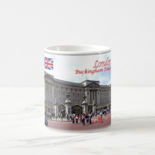 イギリス - ロンドン - バッキンガム宮殿 - コーヒーマグカップ (中央)