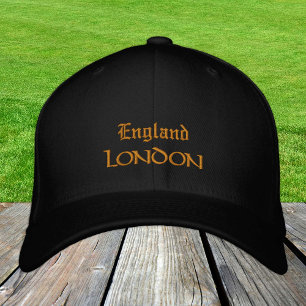 イギリス・ロンドン・ファッション英国/英国の愛国者 刺繍入りキャップ