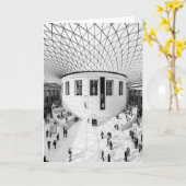 イギリス・ロンドン・ブリティッシュ・ミュージアム カード (黄色い花)