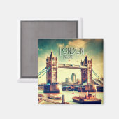 イギリス，ロンドン マグネット (正面/裏面)