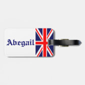 イギリス-旗-ラベル ラゲッジタグ (裏面横)