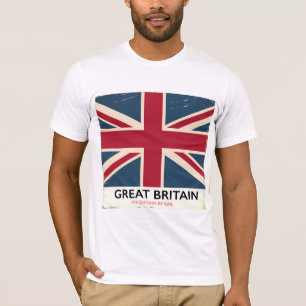 イギリス"柵によってより速い"のヴィンテージポスター Tシャツ