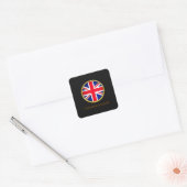 イギリス - 英国旗 スクエアシール (封筒)