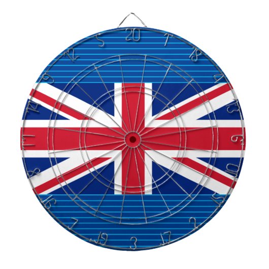 イギリス (英国旗) (ユニオンジャック) (UK) GB ダーツボード (正面)
