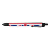 イギリス (英国旗) (ユニオンジャック) (UK) GB 黒ボールペン (ボトム)