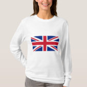 イギリス(英国) (イギリス国旗) (ユニオンジャック) (UK) GB Tシャツ (正面)
