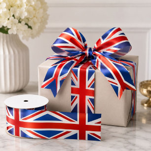 イギリス 連合王国 英国 英国旗 サテンリボン