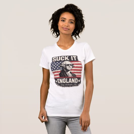 イギリス、黙れ! Tシャツ (正面フル)