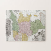 イギリス| 1760年の地図 ジグソーパズル (横)