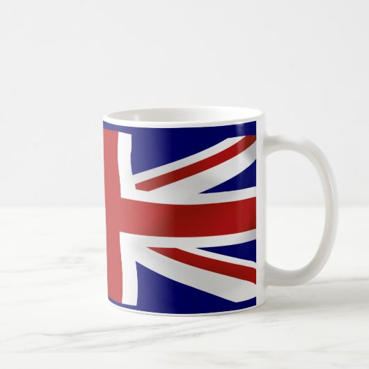イギリス#2の旗 コーヒーマグカップ (右)
