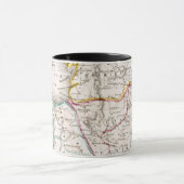 イギリス| Britannia Antiquaの地図 マグカップ (中央)