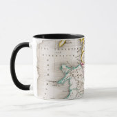 イギリス| Britannia Antiquaの地図 マグカップ (左)