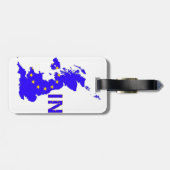 イギリス- EU会員の国民投票2016年 ラゲッジタグ (裏面横)