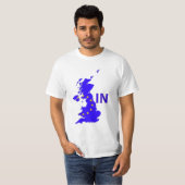 イギリス- EU会員の国民投票2016年 Tシャツ (正面フル)