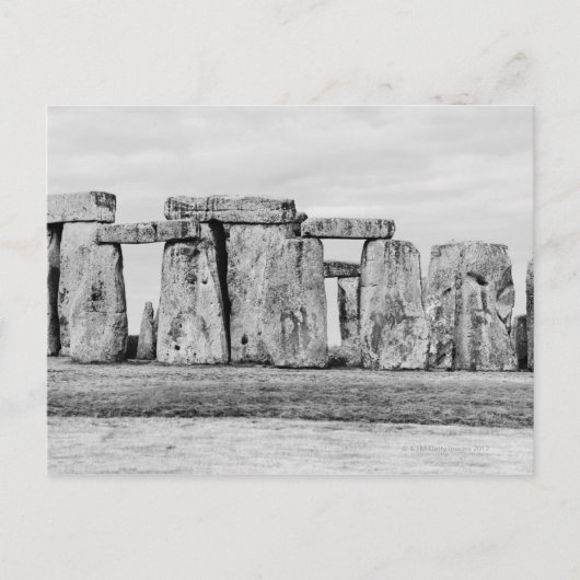 イギリス、Stonehenge ポストカード (正面)