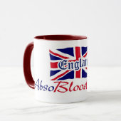 イギリスAbsobloodylutely マグカップ (正面左)