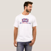 イギリスAbsobloodylutely Tシャツ (正面フル)