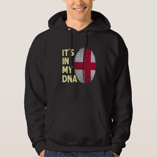 イギリスIn My Dna England Flag Team England 1 パーカ (正面)