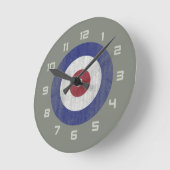 イギリスroundel ラウンド壁時計 (傾斜)