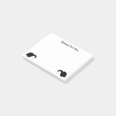 イギリパーソナライズされたスのロップペットバニーラビット ポストイット (アングル)