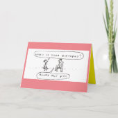 イギリ王室のスの王様の誕生日漫画 シーズンカード (正面)