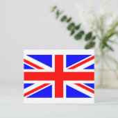 イギリ統一されたス_キングダム国旗 ポストカード (スタンド正面)