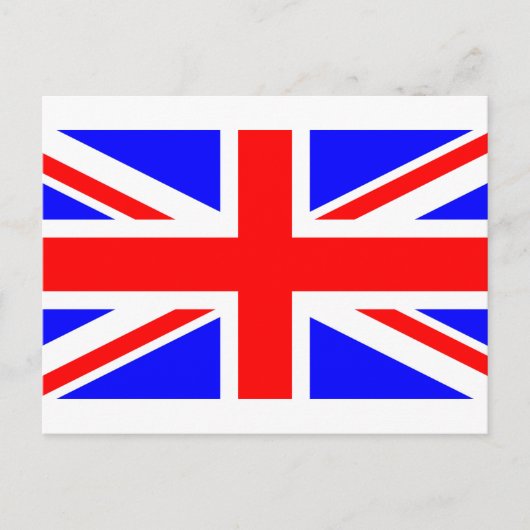 イギリ統一されたス_キングダム国旗 ポストカード (正面)