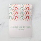 イギーメリークリスマスイタリアングレイハウンド カード (内部)