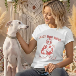 イギー犬ママ社会部の女性 Tシャツ
