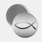 イクシーズイエスキースフィッシュクリスチャンのシンボル マグネット (正面/裏面)