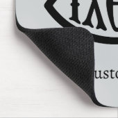 イクチス キリスト教のシンボル マウスパッド (コーナー)